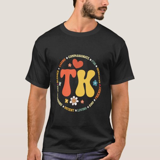 TK Teacher Squad Transitional-Kindergarten Terug n T-shirt (Voorkant)