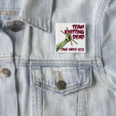 TKD Cage Match 2012 Badge Vierkante Button 5,1 Cm (In situ)