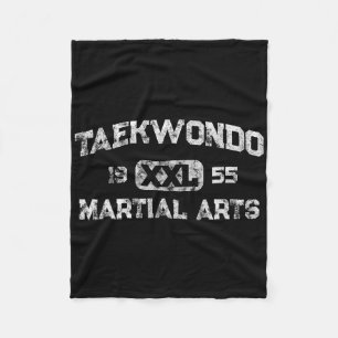TKD Taekwondo Student Martial Karate Marti Fleece Deken