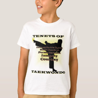 TKD Tenets Gold Highlight T-shirt