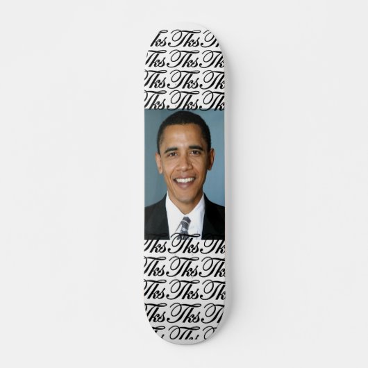 Tks - Obama dek 7.75 Skateboard (Voorkant)