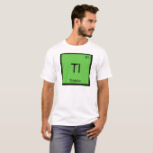 Tl - Trololo Chemistry Element Symbol T-Shirt (Voorkant volledig)