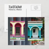 TLACOTALPAN, VERACRUZ BRIEFKAART (Voorkant / Achterkant)