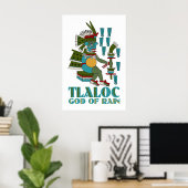 Tlaloc Poster (Thuiskantoor)