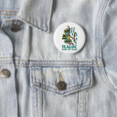 Tlaloc Ronde Button 5,7 Cm (In situ)