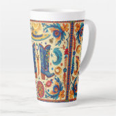 Tlaquepaque Cowboy-Theme Artisanal Mug (Angle droit)