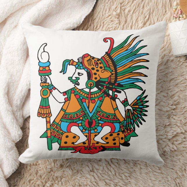 Tlazolteotl - Godin of Filth the Earth Moeder Kussen (Deken)