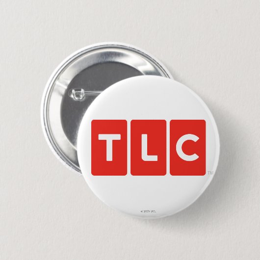 TLC Network logo Button (Voorkant /achterkant)
