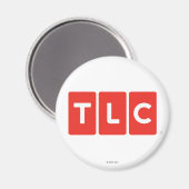 TLC Network logo Magnet Magneet (Voorkant / Achterkant)