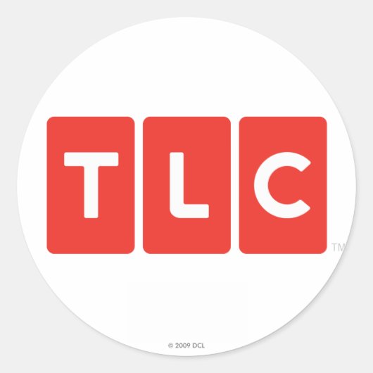 TLC Network logo Sticker (Voorkant)