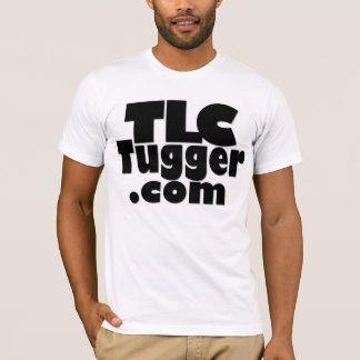 TLC Tugger Logo - zwart met kleurenrug T-shirt
