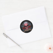 TLC Zenuwhuid Ronde Sticker (Envelop)