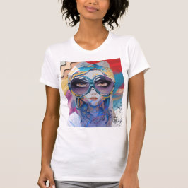 TLES Abstract Vrouw Design T-shirt