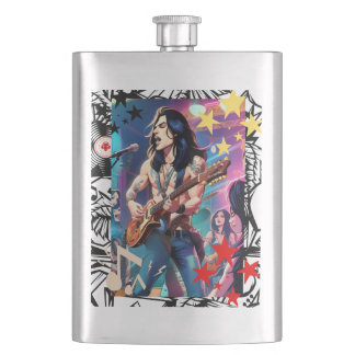 TLES geanimeerde Rocker Zippo Flacon