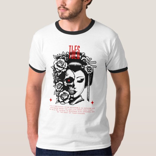 TLES Kabuki avec T-shirt crâne (Devant)