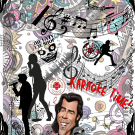 TLES Karaoke Time Vrouwen T-shirt Design