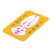 TLHS Bunny Girl Class of 1969 Magneet (Linkerzijde)