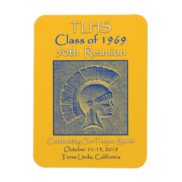 TLHS-klasse van Trojan Spirit 50th Reunion 1969 Magneet