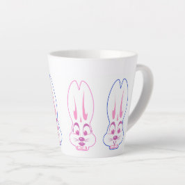TLHS Klassieke Bunnies allemaal in een rij Latte Mok