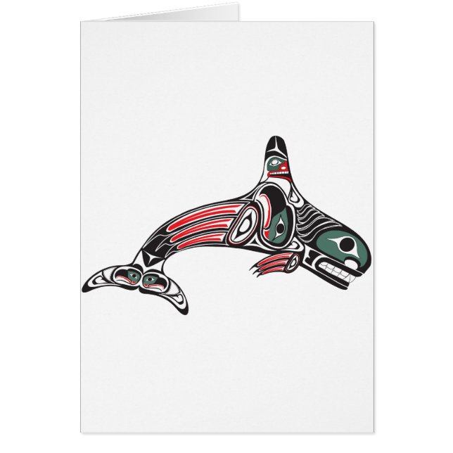 Tlingit Killer Whale & Eagle (Voorkant)