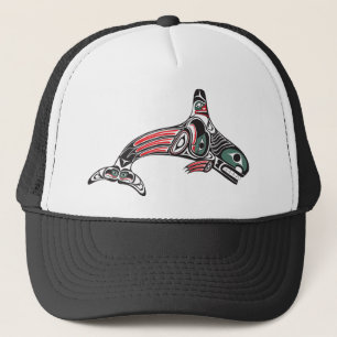 Tlingit Killer Whale & Eagle Trucker Pet
