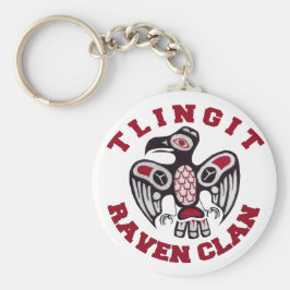 Tlingit Raven Clan Sleutelhanger