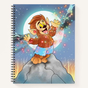 TLM: Willie de Wolf (Met Sparkles) Notitieboek