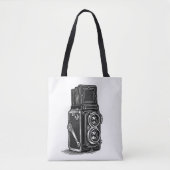 TLR camera tote bag (Devant)