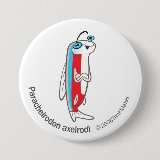 TM-02-Paracheirodon axelrodi Ronde Button 7,6 Cm (Voorkant)