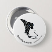 TM-09-Acanthicus adonis Ronde Button 7,6 Cm (Voorkant /achterkant)