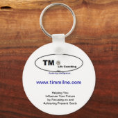 TM Life Coaching - Key Ring - Sleutelhanger (Voorkant)