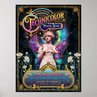 TMH Rams Head Fairy 18x24 Poster