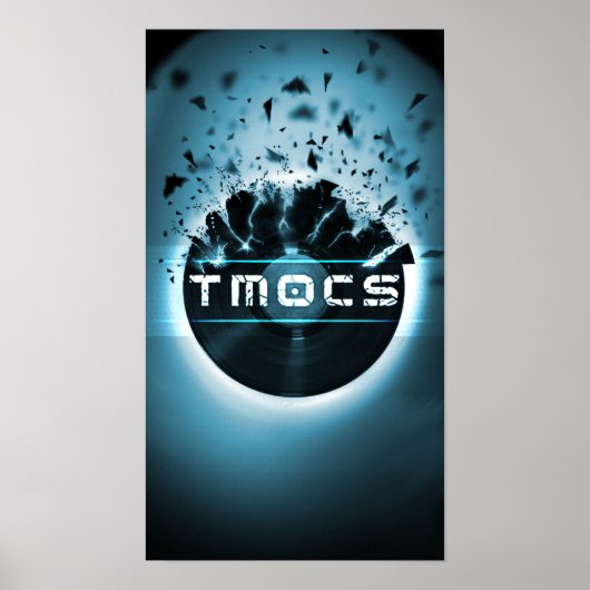 TMOCS DJ Logo Poster (Voorkant)