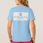 TMP Youth Sport Tek Active Long Meve T-shirt (Achterkant)