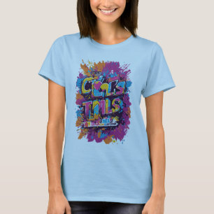 TMS Colorpalooza Graffiti Color Run T-Shirt Design