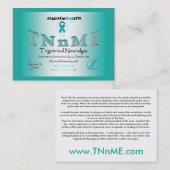 TN-bewustmakingskaarten Klantenkaartje (Voorkant / Achterkant)