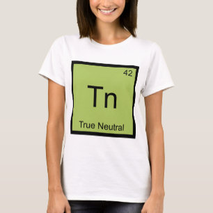 Tn - Ware Neutrale Grappige Scheikunde Element Sym T-shirt