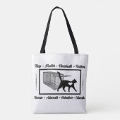 TNR CAT SECOURT SAC FOURRE-TOUT TRAP NEUTER RETOUR (Dos)