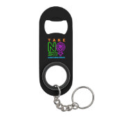 TNS Mini Flesopener met Sleutelhanger Mini Flessenopener (Achterkant)