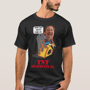 TNT Amusements Kinder gaat snots voor T-shirt