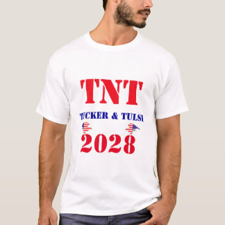 TNT Campagne Tucker & Tulsi 2028 VS President T-shirt