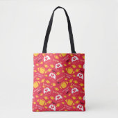 TNT-chefs-all over print Tas rood goud (Voorkant)