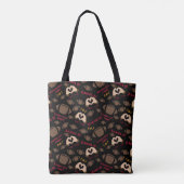 TNT-Chiefs-All Over Print Tas Zwart Rood (Achterkant)
