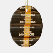 TNT-explosief Keramisch Ornament (Rechts)