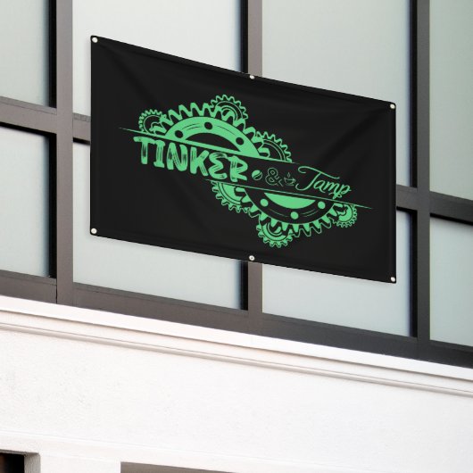 TNT LOGO-BANNER SPANDOEK (Buitenkant Gebouw)