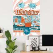 TNU White Star Student Poster (Thuiskantoor)