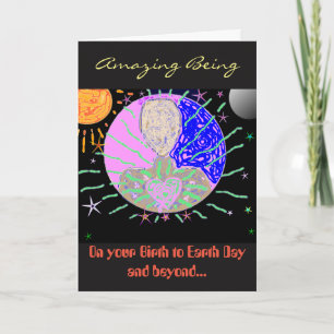 "To an Amazing Being" Verjaardag Kaart