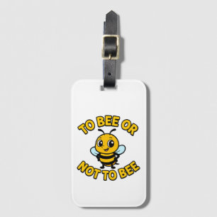 To bee or not to bee bagagelabel