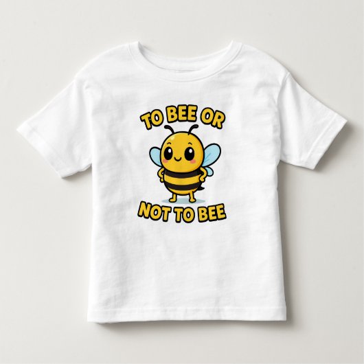 To bee or not to bee kinder shirts (Voorkant)
