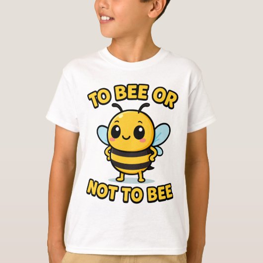To bee or not to bee t-shirt (Voorkant)